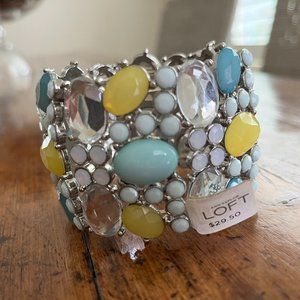 LOFT stretch cuff bracelet NWT